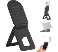 NEEWER Support de Bureau Magnétique pour Téléphone Portable Trépied Perche à Selfie Multi Angle Pliable Léger Portable en Cuir Compatible avec MagSafe iPhone Samsung Android pour Vidéo PA139