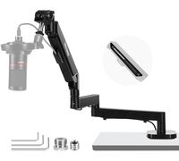 NEEWER Support de Bureau pour Bras de Micro à Profil Bas Pivotant à 360° avec Amortissement Pneumatique, Compatible avec Microphone Shure MV7 SM7B Blue Yeti pour Streaming de Jeux, Podcast, MS002