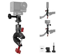 NEEWER Support de Guidon pour Moto/vélo,Compatible avec GoPro,DJI,Insta360 | pour caméras d'action,support de guidon avec fixation rotative à 360°,l'enregistrement vidéo en vue subjective (POV),CA165