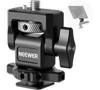 NEEWER Support de Moniteur caméra avec Sabot Froid (Pack de 2) pour Moniteur 5"&7",vis 1/4",Compatible avec Atomos Ninja V, pivotement à 360°, Inclinaison réglable à 180°, Amortissement, MA006
