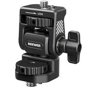 NEEWER Support de Moniteur Champ Caméra, Pivotant à 360°, Inclinable à 180°, Réglable avec Vis 1/4"3/8" Anti-Torsion, Compatible avec Atomos Ninja 5" et 7", Compatible avec SmallRig Cage Caméra, MA022