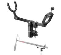 NEEWER Support de Perche de Micro avec Goujon 5/8", Adaptateur de Montage pour Microphone vidéo DSLR antidérapant en métal, Inclinaison de -15°/+30°, Charge maximale:17/6lb/8kg,CM-NA -2