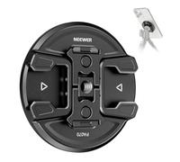 Neewer Support de téléphone magnétique pour trépied avec Fixation caméra d'action, Chaussures Froides, Filetage de 1/4" Compatible avec MagSafe iPhone 16 15 14 13 12 Série DJI Adaptateur à libération