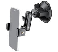 NEEWER Support de Téléphone Portable pour Voiture, Rotation à 360°, Ventouse, Bras Magique en Métal,Compatible avec iPhone et Samsung,pour Pare-brise,Toit Ouvrant,Navigation,Enregistrement Vidéo,PA136
