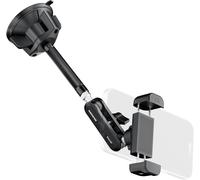 NEEWER Support de Téléphone Portable pour Voiture, Rotation à 360°, Ventouse Métallique, Bras Magique Extensible,Compatible avec iPhone et Samsung,pour Pare-Brise,Toit Ouvrant,Navigation,Vidéo,PA137