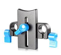 Neewer® Support de Tige Monture d'Objectif Professionel Flexible Collier de Support de Pince pour DSLR Rigs Système de Rail de Tige 15mm