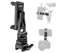 Neewer GA010 Support de téléphone en métal avec griffe froide et pince OTAN pour stabilisateur de cardan DJI RS4 RS3 Pro RS2 RSC2, inclinaison à 180 ° compatible avec les cages d'appareil photo iPhone
