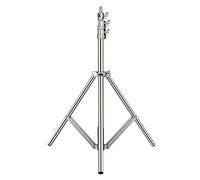 Neewer Support d'Éclairage en Acier Inoxydable, 79''/200cm Pliable et Portable pour Softbox de Studio, Monolampe et Autre Équipement Photographique (Argent)