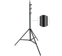Neewer Support d'éclairage Robuste,Support de trépied de Photographie réglable en Alliage d'aluminium de 4 m avec Coussin à Ressort intégré et vis de 1/4 "pour éclairage LED de Studio