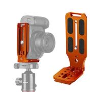NEEWER Support en Forme de L Plaque QR Verticale Support Universel pour caméra Reflex numérique avec Base Arca à vis 1/4" Compatible avec DJI Ronin Zhiyun Weebill Nikon Canon Sony Panasonic caméra