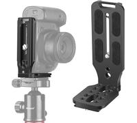NEEWER Support en Forme L Quick Shoe QR Plaque Verticale Appareil Photo Support en L avec Vis 1/4 Pouce Arca Swiss Compatible avec DJI Osmo Ronin Zhiyun Canon Nikon Sony DSLR Appareil Photo (Noir)