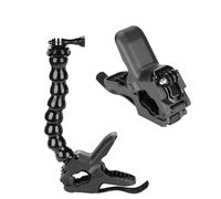 NEEWER Support Fixation Flexible Compatible avec GoPro et DJI, GP-80 | Compatible avec DJI Action 6, Osmo 360, Insta360 X5/4/3 et AcePro, le support fixation Jaw Flex Super Clamp est un accessoire