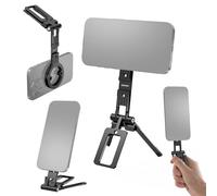 NEEWER Support magnétique Double trépied pour téléphone Portable en métal avec Filetage de 6,35 mm, Griffe et Type Arca, Compatible avec MagSafe iPhone, Samsung, Huawei, Android pour Enregistrement