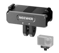 NEEWER Support magnétique pour Action 5 Pro, Adaptateur de caméra d'action à libération Rapide avec Filetage 6,35 mm Compatible avec DJI Osmo Action 5 Pro Action 4 Action 3, AC011