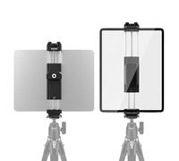 NEEWER Support Métallique pour Tablette pour iPad,Trépied avec Sabot,PA100 | Base de Type Arca, Interface NATO, Vis 1/4" pour iPad Mini Air Pro Surface Pro(7,9" à 12,9"), Pince Universelle pour Tablette