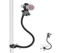 NEEWER Support microphone de table avec bras flexible, support micro de bureau réglable avec clip et adaptateur 1/4" à 5/8" compatible avec Shure Razer Seiren Mini Audio Technica AT2020, MS042