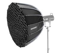 NEEWER Support parabolique Bowens de 90 cm, libération Rapide avec diffuseurs/Grille/Sac pour éclairage continu vidéo CB60 CB200B MS60 MS150B Q4 Compatible avec Godox Amaran 100x Aputure 600d, NS90P