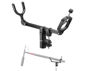 NEEWER Support Perche Microphone Goujon 5/8" pour Pied Lumineux,CM-NA-2 | Compatible Pied C Métallique Antidérapant,Inclinaison -15° +30°,Charge Maximale 8 Kilogrammes