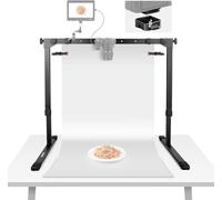 NEEWER Support pour Appareil Photo de Haut en Bas avec Plaque à Fermeture Rapide Arca Type QR 1s, Support de Table Robuste pour Plusieurs appareils de Cuisson, Largeur de Bureau ≥ 80 cm, ST200