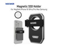 Neewer Support SSD magnétique avec attaches tactiles universelles Compatible avec MagSafe iPhone 16 15Pro/Pro Max Samsung SanDisk Lexar