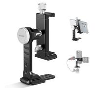 NEEWER Support Trépied Smartphone en Alliage d'alum, Support Rotatif à 360° | Support Téléphone à Pince, Griffe, Base arca,Compatible avec IPhone Samsung Galaxy Google Pixel & 2.6"-4" Smartphone Large