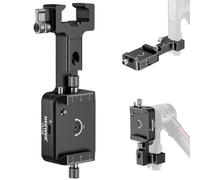 NEEWER Support Vertical Caméra pour RS4 RS3 Compatible avec DJI Ronin RS 4 3 2 Pro Stabilisateur, Bascule Rapide Vertical/Horizontal 1s Anti-Chute Base Rotative 180°, Vidéo Youtube TikTok Vlog, CA108