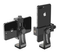 Neewer Support Vertical de Smartphone avec Montage de Trépied de 1/4-inch - Adapeur de Trépied de Clip de Phone pour iPhone X 8 7 plus 7 6 plus, Samsung S8 S7 S6 et d’autre Phones avec une Large de 1.