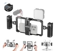 NEEWER Support vidéo pour téléphone&poignée latérale&déclencheur Bluetooth