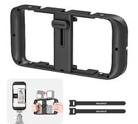 NEEWER Support vidéo pour téléphone Portable Cage stabilisatrice avec Griffe et Filetage 1/4" Compatible avec iPhone 16 15 Pro Max 14 13 Plus Mini 12 Android