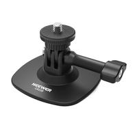 NEEWER Supports Adhésifs Compatibles avec Insta 360 GoPro DJI AKASO, Support de Casque de Voiture Flexible à 180° pour Enregistrement Vidéo POV et Streaming Direct, pour Accessoire 1/4", CA159
