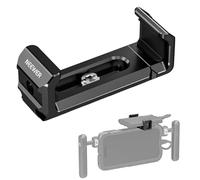 NEEWER T5 T7 T9 Support Montage pour SSD pour iPhone 15 Pro Max Cage de téléphone PA023 PA024, Pince SSD 2,2"-3"/55-75mm Compatible avec Samsung SanDisk avec vis 1/4" Bord biseauté Anti-Torsion,UA051