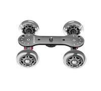 Neewer Tapis de Travelling Skater Dolly pour Appareils Photo Reflex Numériques, Capacité de Charge de 10 Kg, avec Roulettes en Caoutchouc
