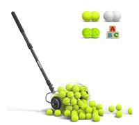 Neewer Tb01s Trémie Télescopique Pour Balles De Tennis, 77 À 148 Cm, Ramasseur De Balles De Golf, Pickleball, Rouleau De Support Pour Balles De 3,8 À 7,6 Cm, Accessoires Et Équipement D'Entraînement
