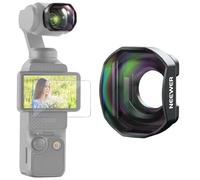 NEEWER Téléconvertisseur 2x compatible uniquement avec DJI Osmo Pocket 3,lentille magnétique en verre optique HD multicouches à 4 éléments&3 groupes,accessoire pour caméra d'action&stabilisateur,LS-84