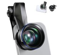NEEWER Téléobjectif 60 mm avec Filetage de 17 mm pour Objectif de téléphone et Anneau Adaptateur de Filtre 67 mm, grossissement 2X Compatible avec iPhone Samsung, LS-41 Pro