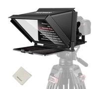 NEEWER Teleprompter X12 14" en Alliage d'Aluminium Compatible avec iPhone, iPad, DSLR, Téléphone, Tablette, avec Télécommande, étui de Transport,Chiffon de Nettoyage,Contrôle par App pour iOS/Android