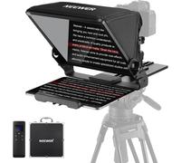 NEEWER Téléprompteur avec Support de caméra de Type Arca, Chaussures Froides, Application téléprompteur RT113, enseignement en Ligne/Vlogger/prompteur de Diffusion en Direct pour Tablette iPad