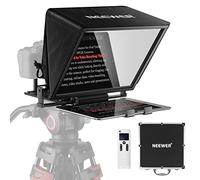 NEEWER Téléprompteur X14 avec Remote Control RT-110 et contrôle APP, Portable sans Assemblage Compatible avec iPad Android Tablette, Smartphone, Appareil Photo Reflex numérique