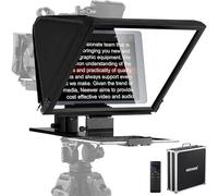NEEWER Téléprompteur X16 avec Télécommande RT113,Contrôle par App, Séparateur Faisceau 16", Pliable en Alliage d'alum, Plaque QR Compatible avec 501PL iPad Android Tablet Camera Camcorder, 44lb/20kg