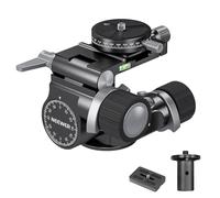 NEEWER Tête de Trépied à Engrenage Bidirectionnel avec Micro-Réglage Millimétrique,Tête Panoramique Inclinable,Plaque QR Panoramique 360° Arca Compatible avec Sony Canon Nikon DSLR,Charge 6kg,TH14