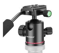 NEEWER Tête de trépied, Rotule Panoramique Rotative à 360° avec Plaque de Chaussure Rapide 1/4" pour Caméscope Appareil Photo Reflex Numérique Monopod Slider, Charge Max jusqu'à 5kg/11lb - GM28