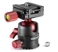 NEEWER Tête de trépied, Rotule Panoramique Rotative à 360° avec Plaque de Chaussure Rapide 1/4" pour Caméscope Appareil Photo Reflex Numérique Monopod Slider, Charge Max jusqu'à 5kg/11lb - GM28