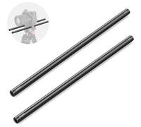 NEEWER Tige de 15mm (16""/40cm de Longue, Packs de 2), Tiges d'Extension Extensibles de 15mm en Alliage d'Aluminium pour Système de Rail de Tige LWS de 15mm, Plaque de Base de Plate-forme Vidéo, SR024