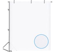 Neewer Tissu de Diffusion sans Couture en Polyester Blanc de 2 Verges X 60 Pouces / 1,8 Mx 1,5 M pour La Boîte à Lumière de Photographie, La Tente Légère et Le Modificateur de Lumière D'éclairage