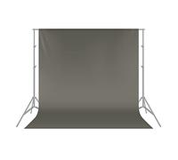 Neewer® Toile de Fond Gris 6x9ft/1.8x2.8m Photo Studio 100% Mousseline Pure Pliable pour Photographie Vidéo Télévision (Gris)