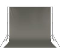 NEEWER Toile de Fond Gris 6x9ft/1.8x2.8m Photo Studio 100% Mousseline Pure Pliable pour Photographie Vidéo Télévision (Gris)