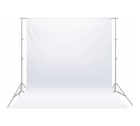 Neewer - Toile de fond pliable 3 x 3.6m - Blanc