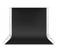 Neewer - Toile de fond pliable 3 x 3.6m - Noir