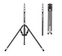 NEEWER ST260C Trépied en Fibre de Carbone avec Pieds réversibles, 88,9 à 259,1 cm, Portable et léger, pour boîte à lumière stroboscopique, caméra d'action, caméra Reflex numérique, Charge maximale de