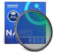 NEEWER True Colours Filtre polarisant Circulaire (CPL) 46 mm, Verre Optique HD, Double Face, revêtement Nano 30 Couches, Cadre en Aluminium, Hydrofuge, résistant aux Rayures, Anti
